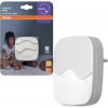 Orientačné LED nočné svetlo do zásuvky so súmrakovým senzorom 0,5W 3000K Teplá biela 5lm White Lunetta Osram