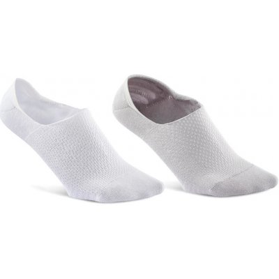 Newfeel Neviditeľné ponožky na chôdzu Urban Walk súprava 2 párov bielo-sivé biela