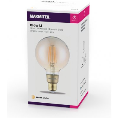 MARMITEK Glow LI LED filament E27 650lm 6W