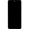 Displej s rámom pre Realme C67 4G Black