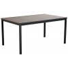 Záhradný stôl Keter Porto 160 walnut black steel