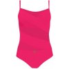 Dámske jednodielne plavky FASHION 11 ružové - Self 42E