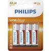Philips LongLife AA 4ks R6L4B/10
