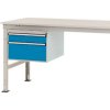 Manuflex ZB4562.5012 Spodná konštrukcia domu, stacionárne, využiteľná výška 300 mm s 2 zásuvkami. Pre hĺbku stola 800 mm; ZB4562.5012