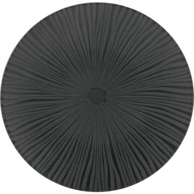 "Vesuvio" Plytký tanier, ø: 210 mm, čierny