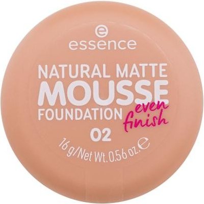 Essence Natural Matte Mousse penový make-up pre matný vzhľad 16 g 02
