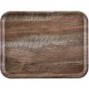 Servírovací podnos Capri, Cambro, tmavý dub, Tmavé drevo, 330x430mm