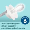 Canpol babies Silikónový cumlík so symetrickou špičkou 0-6m PURE COLOR 2 ks ružový
