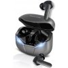 Športové slúchadlá na behanie Buxton BTW6600 TWS Bluetooth batéria IPX4 (BTW 6600 GREY TWS)