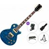 SX EC3H SET Translucent Ocean Blue Elektrická gitara