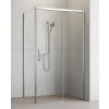 RADAWAY IDEA KDJ 150cm pravé dvere do kombinácie / sprchový kút rohový, profil chróm, sklo číre, 387045-01-01R