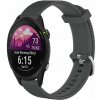 Remienok Diamond skin Wristband tmavosivý pre Garmin Forerunner 255 Music (22mm)