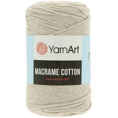 YarnArt Macrame Cotton 753 svetlá hnedá