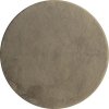 Okrúhly koberec Shaggy SoleVito Florenz choco 80 cm