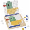 Vzdelávacia hra symetria a kódovanie Drevená mozaika Mosaics Symmetry and Coding Janod od 5 rokov