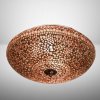 Orientálna lampa stropnica mozaika Melon SUNDOWN Ø38