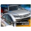 Deflektory Heko Hyundai Grandeur 4D 2005 - 2011 (+zadné)