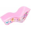 Sedačka pre bábiku ružova