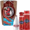 Old Spice V Drevenom Sudku S Tuhým dezodorantom 50 ml, Sprchovým gélom 250 ml a vodou po holení Captain 100 ml