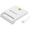 Techly Reader Smart Card Čtečka USB-C kontaktních karet