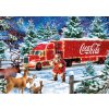 Puzzle Schmidt Puzzle Coca cola Vánoční kamion 1000 dílků (57598)