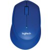 Logitech Wireless M330 Silent Plus modrá