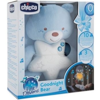 Chicco Goodnight Bear modrá