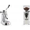 La Pavoni Stradivari Lusso + Eureka Mignon XL, CR white