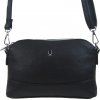 Bella Belly crossbody dámska kabelka s tromi oddielmi 5414-BB čierna