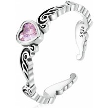 Linda's Jewelry Nastaviteľný strieborný prsteň Angel Love IPR120