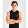 Pánske funkčné tričko / rashguard Venum Contender – bez rukávov – Black/White Velikost: L
