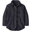 Dámsky kabát Patagonia RETRO PILE FLEECE SHACKET - tmavo modrá XS