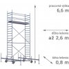 RUX MOBILO 800 6,6 m 180 cm
