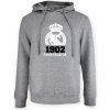 Fan-shop Mikina REAL MADRID No21 Crest šedé velikost: XXL