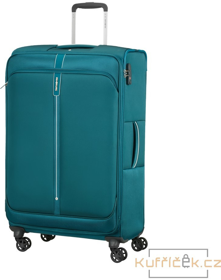 Samsonite Popsoda Spinner tyrkysová 78 cm 105/112,5 l