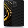 Picasee silikónový čierny obal pre Xiaomi Poco M3 - Separ - Black On Black 1