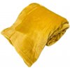 Deka Home Elements z mikrovlákna 150 cm x 200 cm žltá