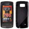 PUZDRO NOKIA 700 LUMIA SILICON VZOR S CIERNE