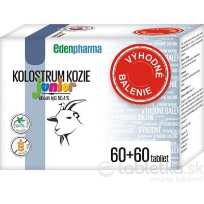 Edenpharma kolostrum kozie 120 kapsúl