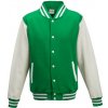 Just Hoods Unisex mikina JH043 Kelly Green XXL