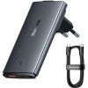 Baseus GaN5 Pro nabíjačka (CCGP150113) – USB, USB-C, plochý dizajn, kábel USB-C, UE a UK konektor, sivá KF2332366