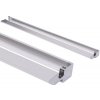 MEREO - Polička k WALK IN, 140 cm, chróm ALU CK10621P