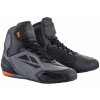 boty FASTER-3 DRYSTAR, ALPINESTARS (černá/šedá/oranžová fluo, vel. 40,5)