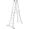Hailo M80 7524-157 hliník teleskopický rebrík Max.prac. výška: 6.75 m strieborná 17 kg; 7524-157