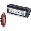 Verk 14496 Sada LED osvetlenia na bicykel 2500 lm, USB 2 ks