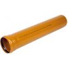 PVC kanalizačná 160 rúra KGEM SN4 160/5000, vr. tesnenia KG1605000