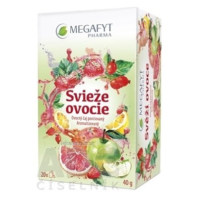 MEGAFYT Svieže ovocie ovocný čaj 20x2 g