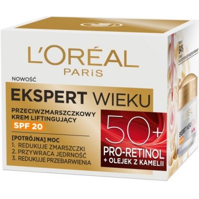 L'Oréal Age Expert 50+ denný krém proti vráskam SPF20 50 ml
