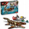 LEGO Jurassic World 76974 Misia na člne a model mozasaura