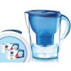 Brita Marella XL memo modrá 3,5l + 12 filtrov Maxtra